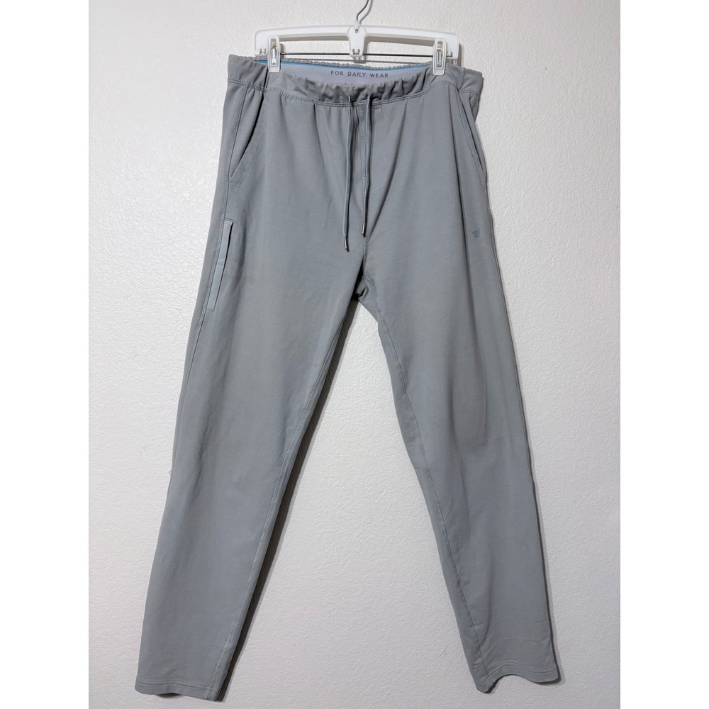 Mack Weldon Ace Sweatpants Grey XL Tall French Terry Joggers